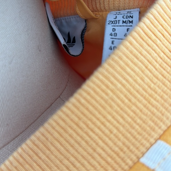 Adidas Yellow Suede Tracksuit Jacket - Picture 5 of 5